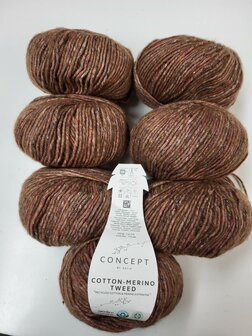 PAKKET 7X COTTON MERINO TWEED 505