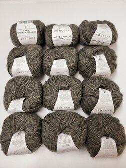 PAKKET 12X COTTON MERINO TWEED 511