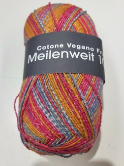 LANA GROSSA MEILENWEIT 100 COTONE VEGANO FRUTTI 8207