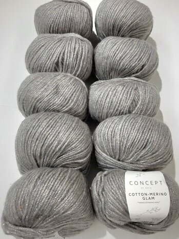 PAKKET 10X COTTON MERINO GLAM 307